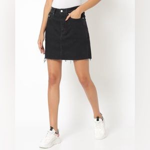 Hollister denim skirt